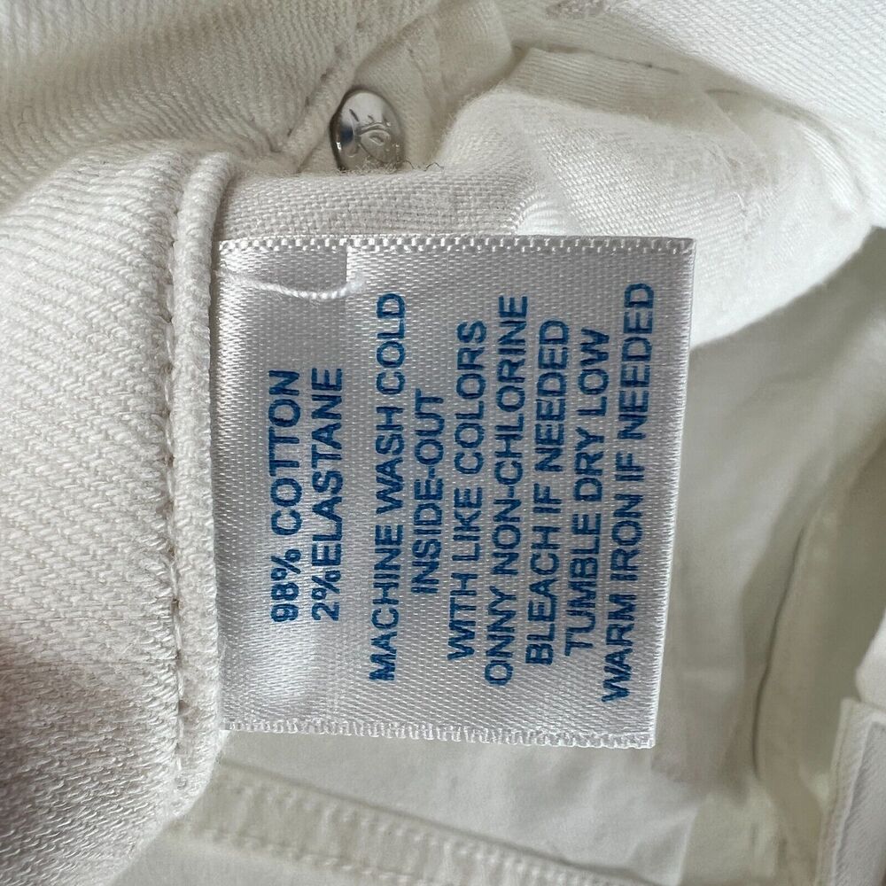 Southern Tide Women White Stretch Skinny Jean Resort Tapered size 29 - Picture 16 of 16